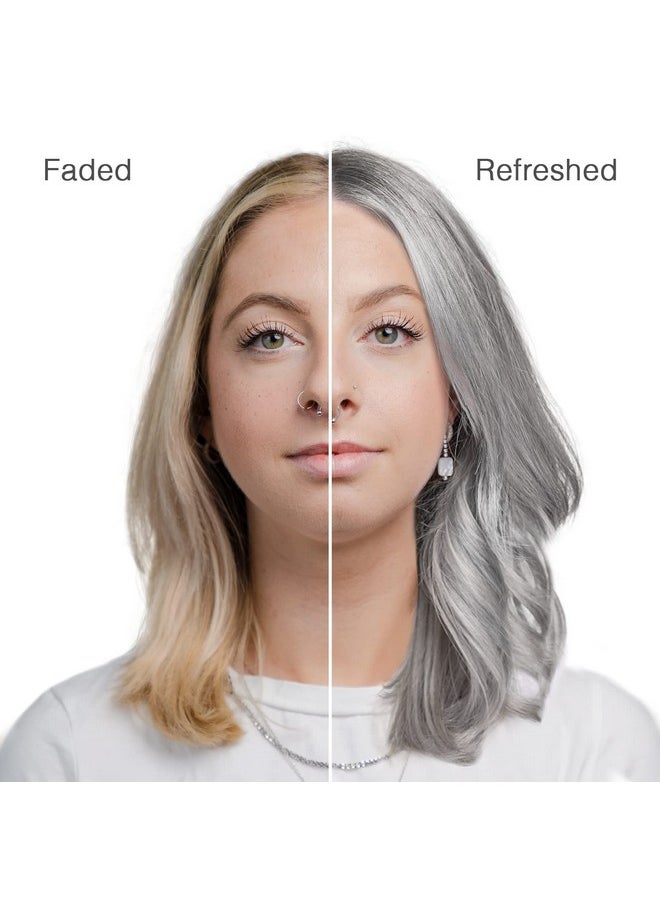 Celeb Luxury - Viral Pastel Graphite Colorwash Color Depositing Shampoo With Bondfix Bond Rebuilder Semi Permanent Hair Colour Vegan Hair Dye Maintains And Refreshes Metallic Silver Hair Color - Image 1