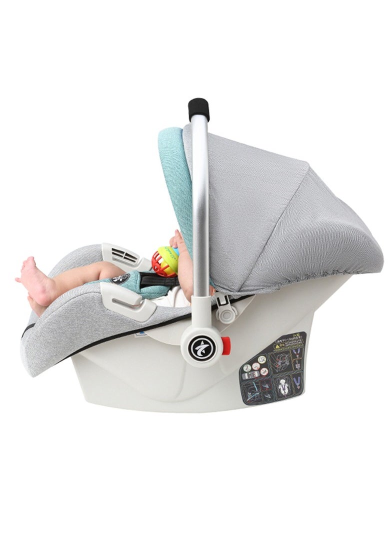 Gonice - Baby Carrier Adjustable Canopy And Handle Extra Protection 3 Point Safety Harness Suitable From 0 Months To 12 Months - Image 1