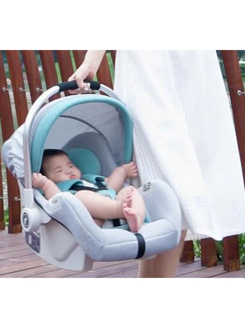 Gonice - Baby Carrier Adjustable Canopy And Handle Extra Protection 3 Point Safety Harness Suitable From 0 Months To 12 Months - Image 1