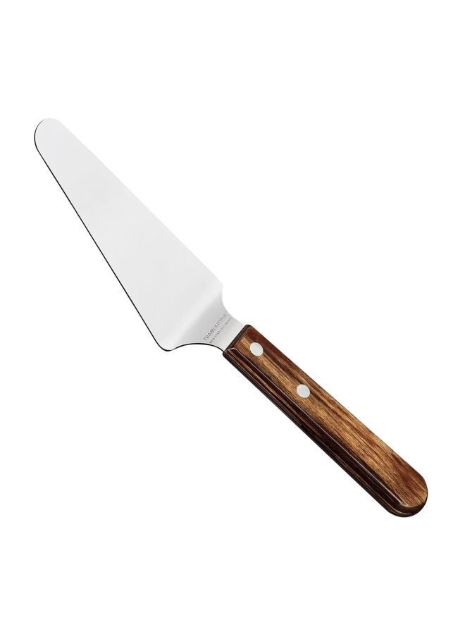 NIBEMINENT Pie Server Brown/Silver 5inch  - Image 1