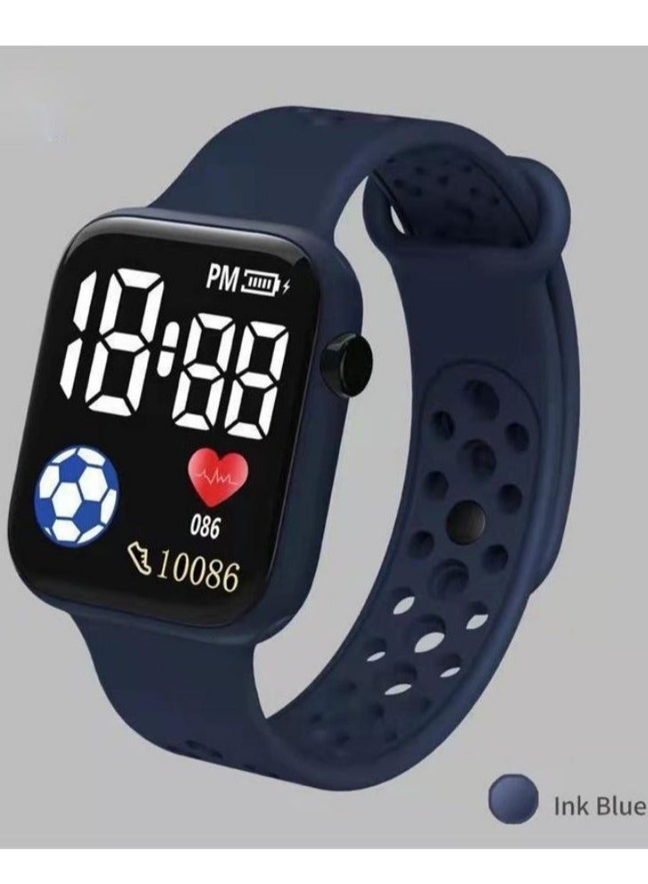 Gerenic 4PCSNew LED electronic square digital touch screen couple students children fashion bracelet  - Image 5