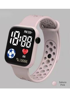 Gerenic 4PCSNew LED electronic square digital touch screen couple students children fashion bracelet  - Image 3