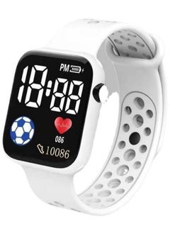 Gerenic 4PCSNew LED electronic square digital touch screen couple students children fashion bracelet  - Image 4