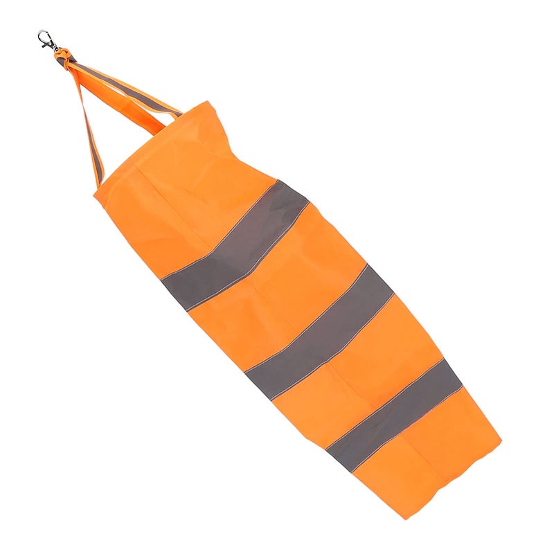 Bright Orange 60CM Reflective Windsock for Outdoor Airport Farm Garden Wind Direction Indicator - Image 3