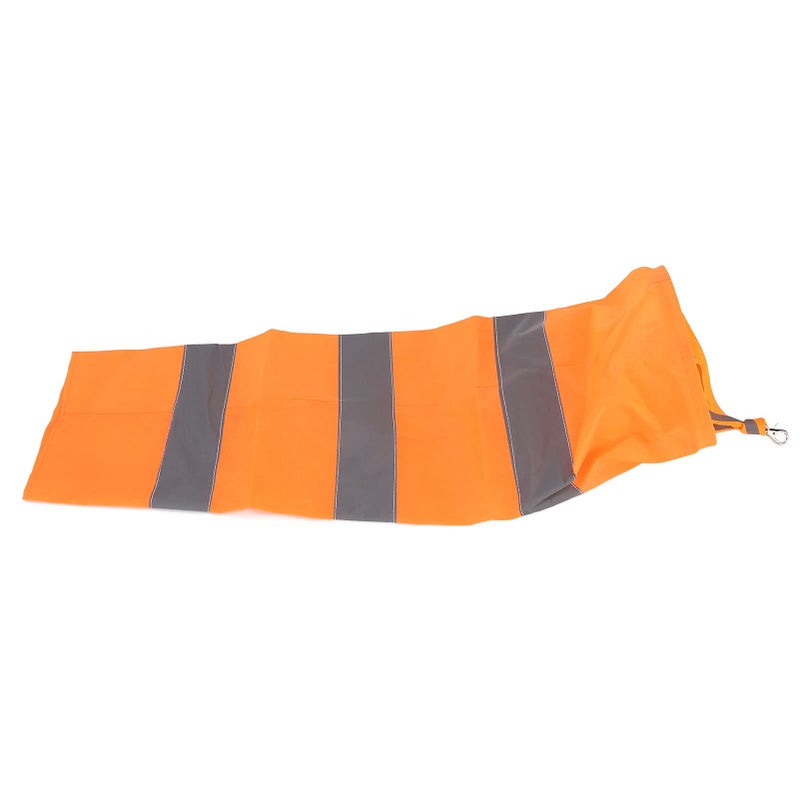 Bright Orange 60CM Reflective Windsock for Outdoor Airport Farm Garden Wind Direction Indicator - Image 5