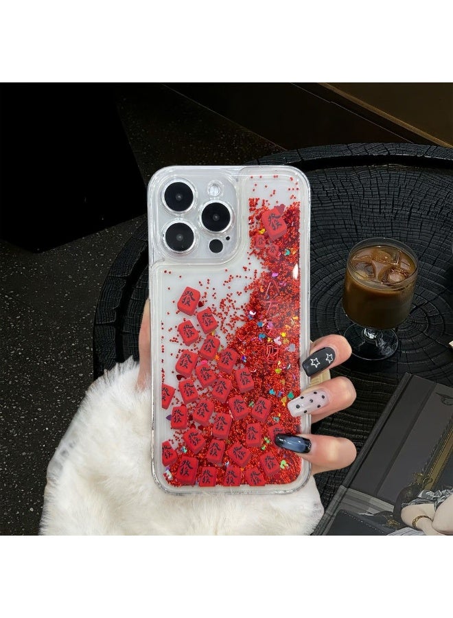 NIBEMINENT Red Bow Protective TPU Case Cover For iPhone 16