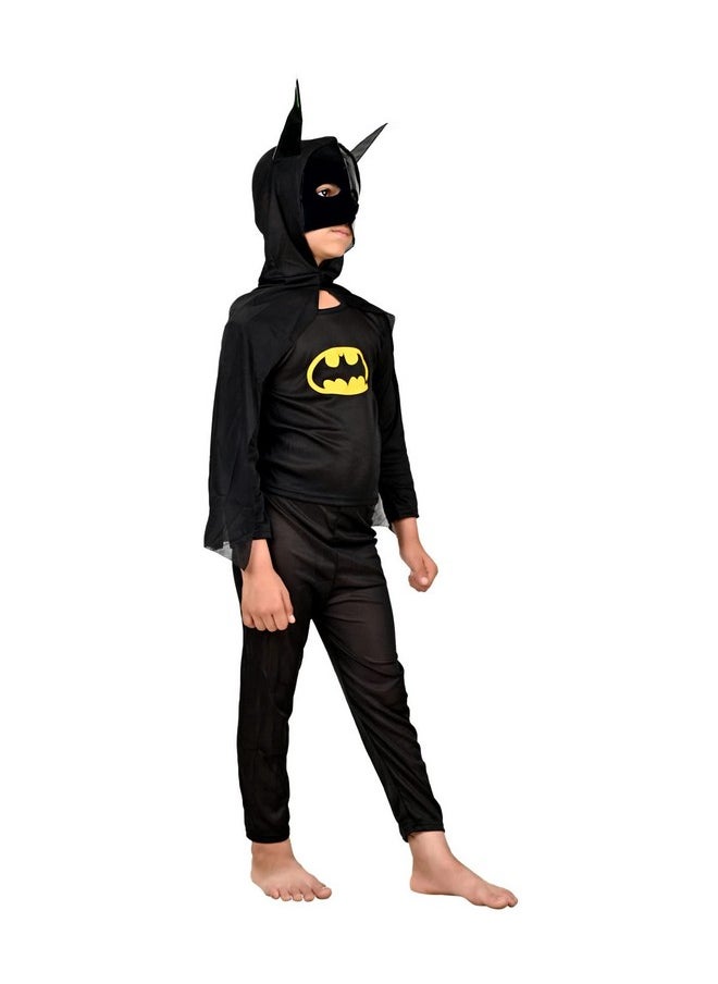 BookMyCostume - BookMyCostume Black Bat Superhero Kids Fancy Dress Costume - Standard 7-8 years - Image 1