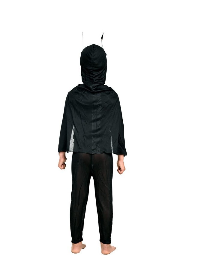 BookMyCostume - BookMyCostume Black Bat Superhero Kids Fancy Dress Costume - Standard 7-8 years - Image 1