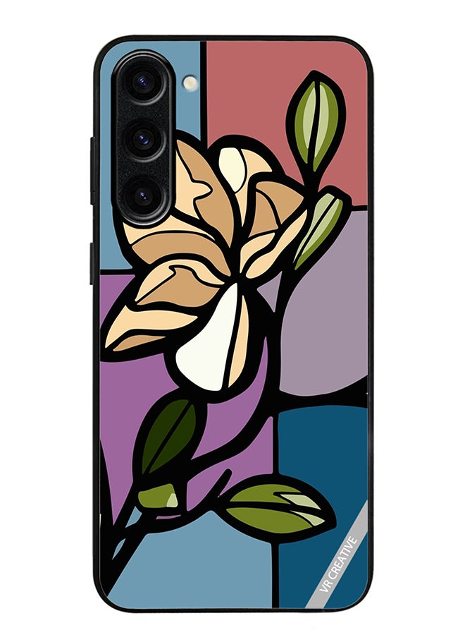 VR CREATIVE Protective Case Cover For Samsung Galaxy S24 Plus Rose Design Multicolour - Image 1