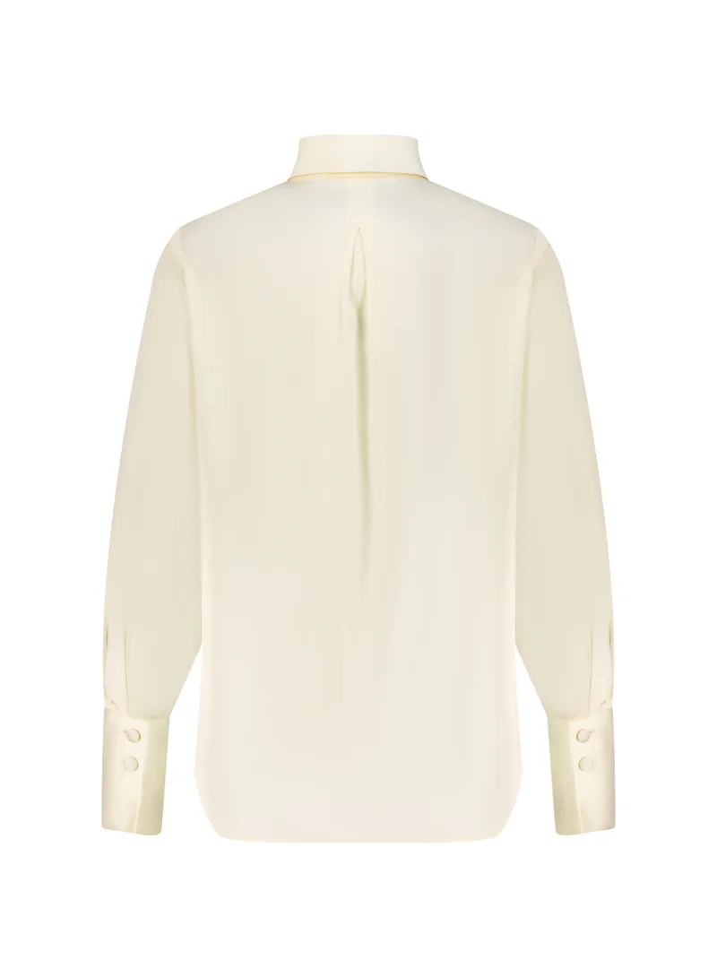 لا لي لي Pearl Satin Shirt