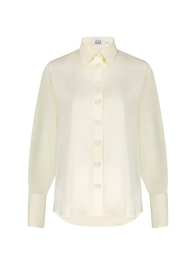 لا لي لي Pearl Satin Shirt