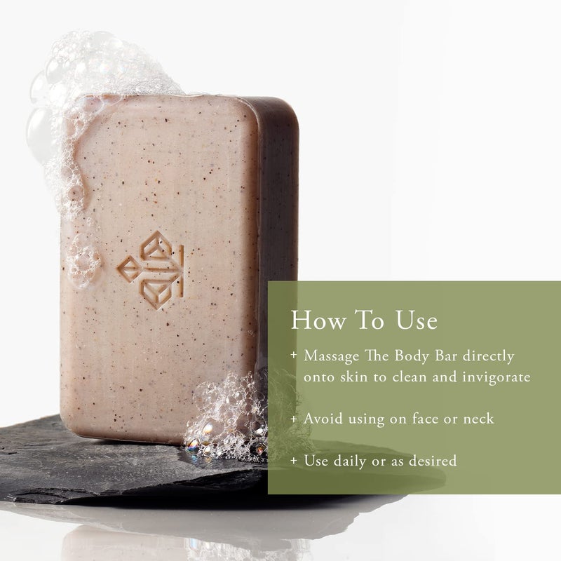Caldera + Lab The Body Bar Exfoliating Soapâ€“ Certified, Vegan, Exfoliating and Organic Bar Soap with Antioxidant Botanicals - Image 5