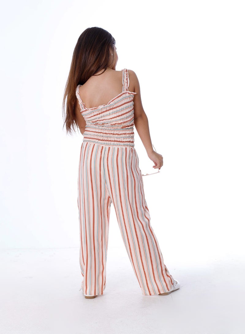 Girls Summer Jumpsuit