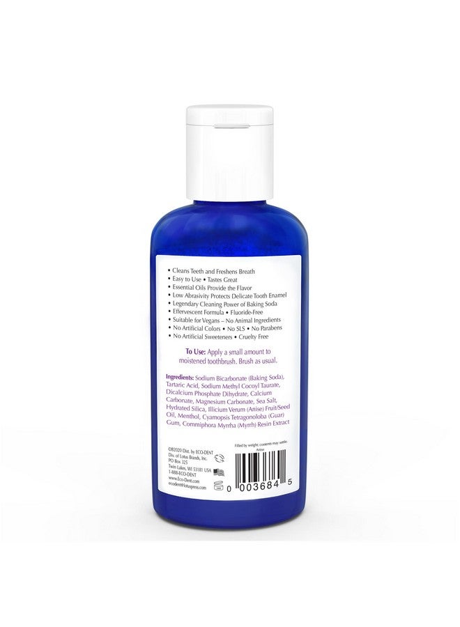 Eco-Dent Dailycare Baking Soda Toothpowder Anise Fluoridefree Toothpaste Powder Slsfree Tooth Powder With Baking Soda Minerals And Essential Oils Travelsize Toothpaste Alternative 2 Oz Ea - Image 2
