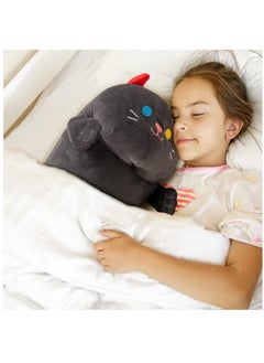 XiuWoo Soft Long Cat Plush Pillows, Stuffed Animals Squishy Pillows, Plushie Cute Kitty Sleeping Hugging Pillow, Sleeping Throw Pillow, Cute Doll Toy, Lumbar Pillow for Kids, Baby and Adult  - Image 3