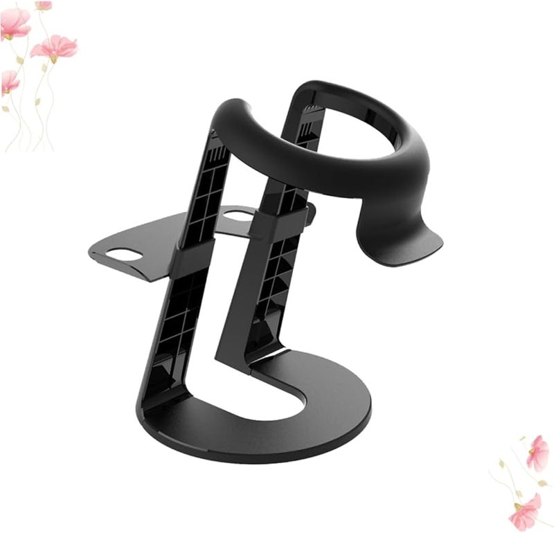 Mikikit VR Helmet Stand Holder Display Mount For VR Glasses And Controllers Black - Image 4