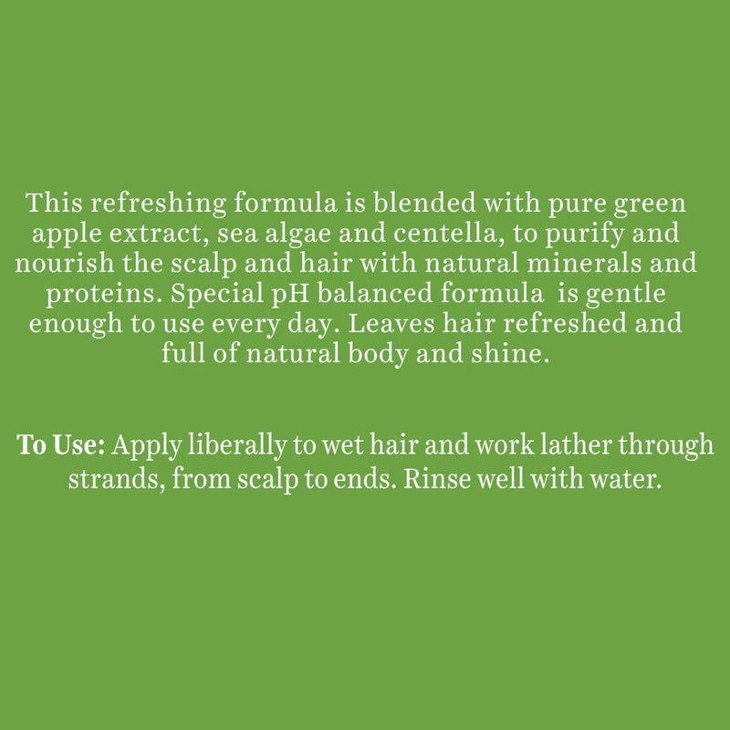 Biotique Bio Green Apple Fresh Daily Purifying Shampoo and Conditioner for Oily Scalp and Hair, 180ml - Image 4