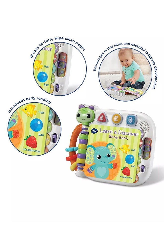 vtech VTech Baby Learn & Discover Baby Book Toy (Hardcover)  - Image 3