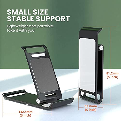 SOOPII Desktop P19S Quality Mobile Phone Stand + Tablet Stand, Tab Stand, Mobile Holder, Adjustable & Foldable Mobile Stand, Plastic Stand Holder for Mobile Phone and Tablet (Up to 10.3 inch) (P19S) - Image 3
