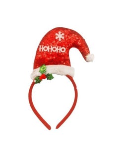 Generic Hair Accessories Christmas HoHoHo Headband For Christmas Party  - Image 1