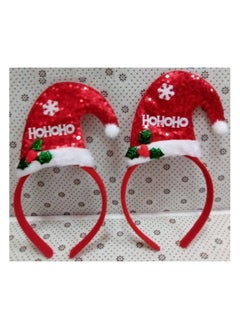 Generic Hair Accessories Christmas HoHoHo Headband For Christmas Party  - Image 2