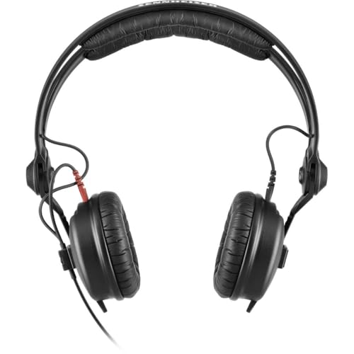Sennheiser سماعات رأس دي جي سنايزر برو أوديو الاحترافية HD 25 على الأذن باللون الأسود - Image 4