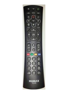Remote Control For Humax Receiver Rm-H04S Black