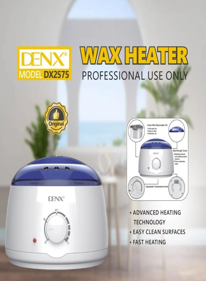 Denx DX2575 Wax Warmer Hair Removal Machine | 100W, 500ml Capacity - Image 4
