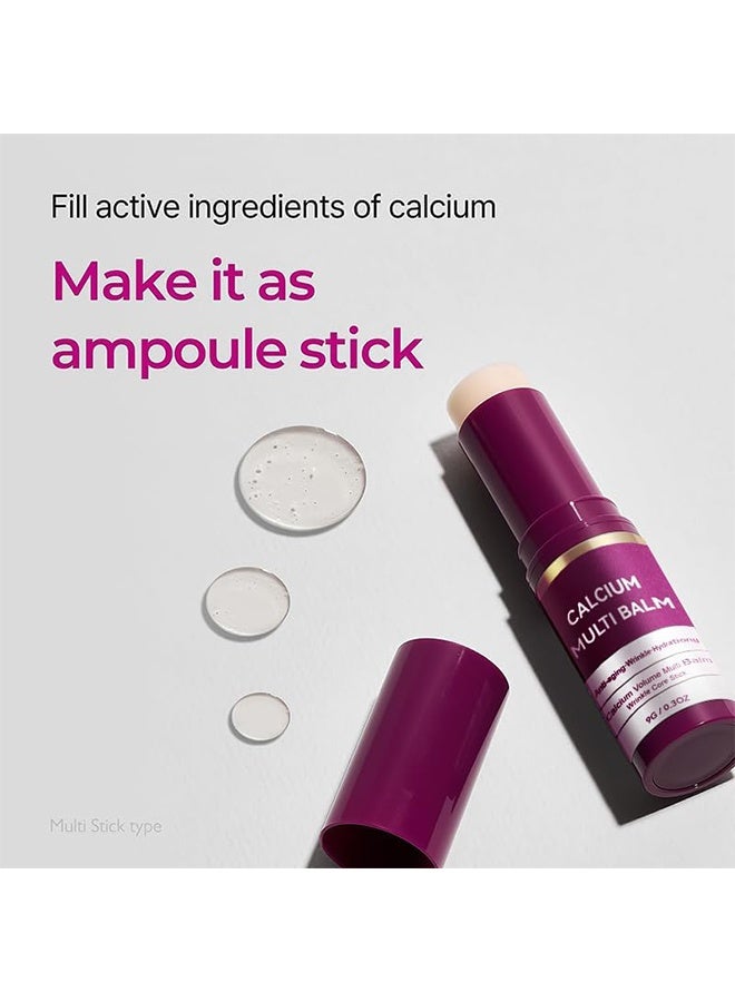 BARUBT Calcium Multi Balm, Anti Wrinkle Calcium Balm, Anti-aging, Sagging, Wrinkles, Hydrating, Almond & Vitamin E for Lip Balm Eye Cream Neck - Image 3
