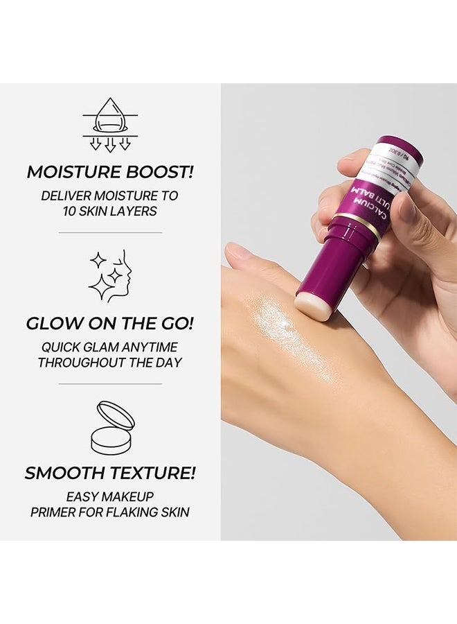 BARUBT Calcium Multi Balm, Anti Wrinkle Calcium Balm, Anti-aging, Sagging, Wrinkles, Hydrating, Almond & Vitamin E for Lip Balm Eye Cream Neck - Image 4
