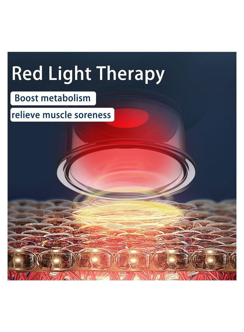 Y&D Smart Dynamic Cupping Therapy Set, 3 in 1 12 Level Electric Set with Red Light for Shoulders, Back and Neck, All Body Parts - Image 2
