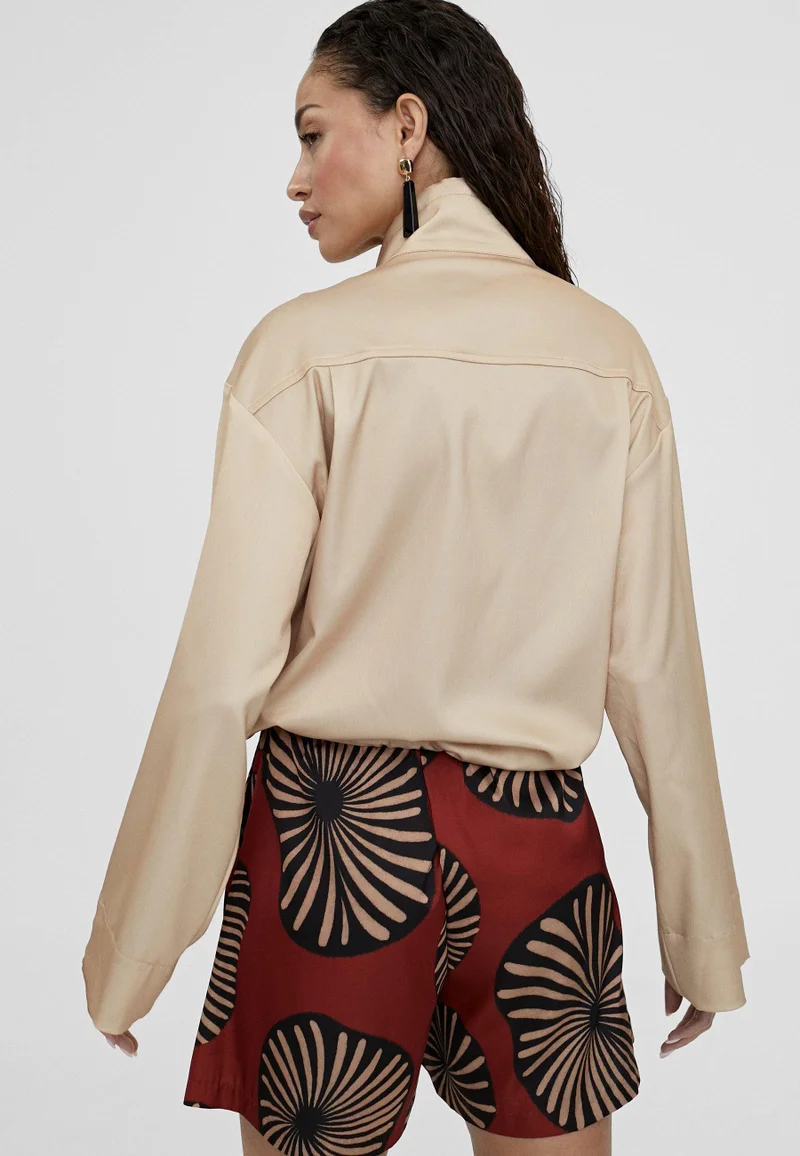Lola Casademunt Monochrome bomber jacket with pockets