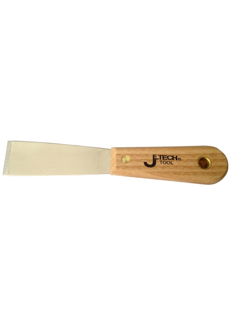 jetechtool Jetech Paint Scraper Tool, Chisel Blade, Heavy Duty, Sharp Stainless Steel Blade, Professional Scraper Knife for Paint, Metal, Carbide and Rust - A11-CSK - Image 1
