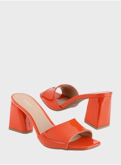 FYOR Block Mid Heel Sandals  - Image 3