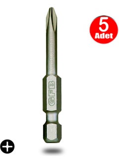 Alet Çantam My Tool Bag Gfb Bits Phillips Screwdriver Drill Bit Ph1 x 50 mm - 5 Pcs 