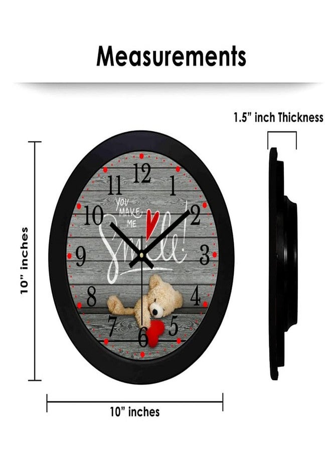 TRENDSTUBE Wall Clock for Home Bedroom Hall Living Room Office | Home Decorative Art Collection (Pack of 1_WC-75) - Image 3