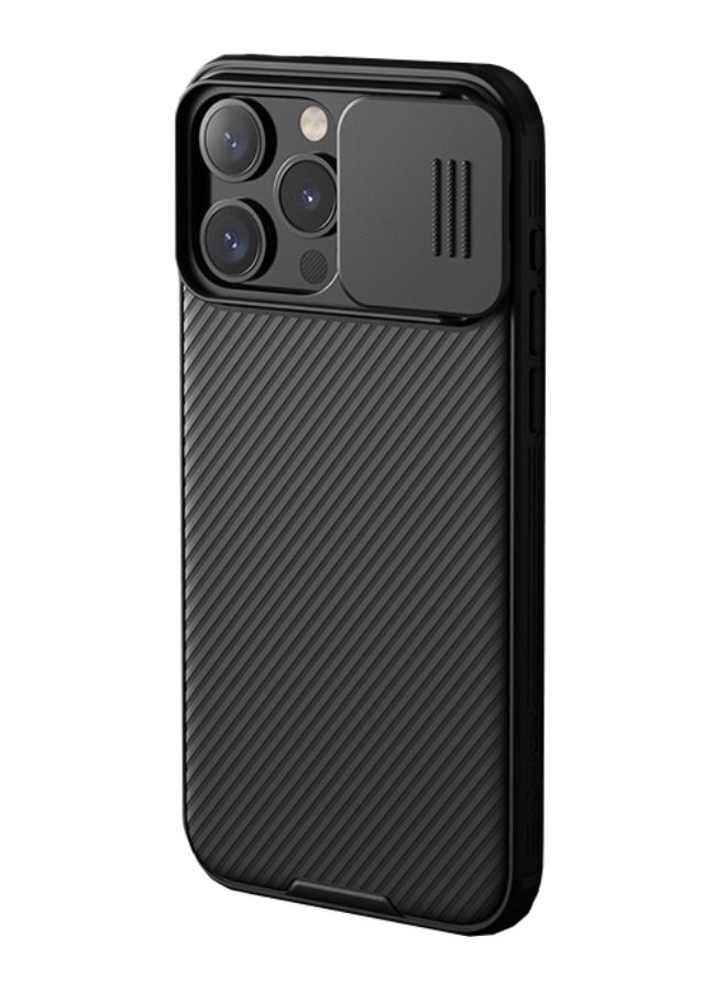 Nillkin iPhone 15 Pro Case, Slide Camera Case Design, 360° Full Body Coverage Shockproof Phone Cover, Anti-Fall Anti-Scratch Anti-fingerprint Protective Case for Apple iPhone 15 Pro (Black) - Image 2
