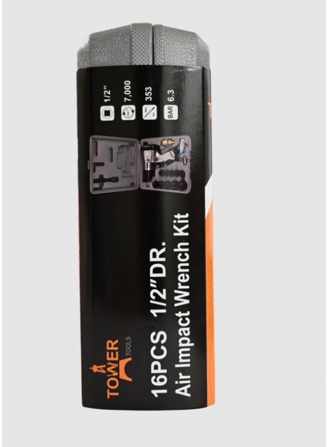 Tower Pneumatic Impact Drill 1/2" with Socket 260 ft.lb TOWER - Image 2