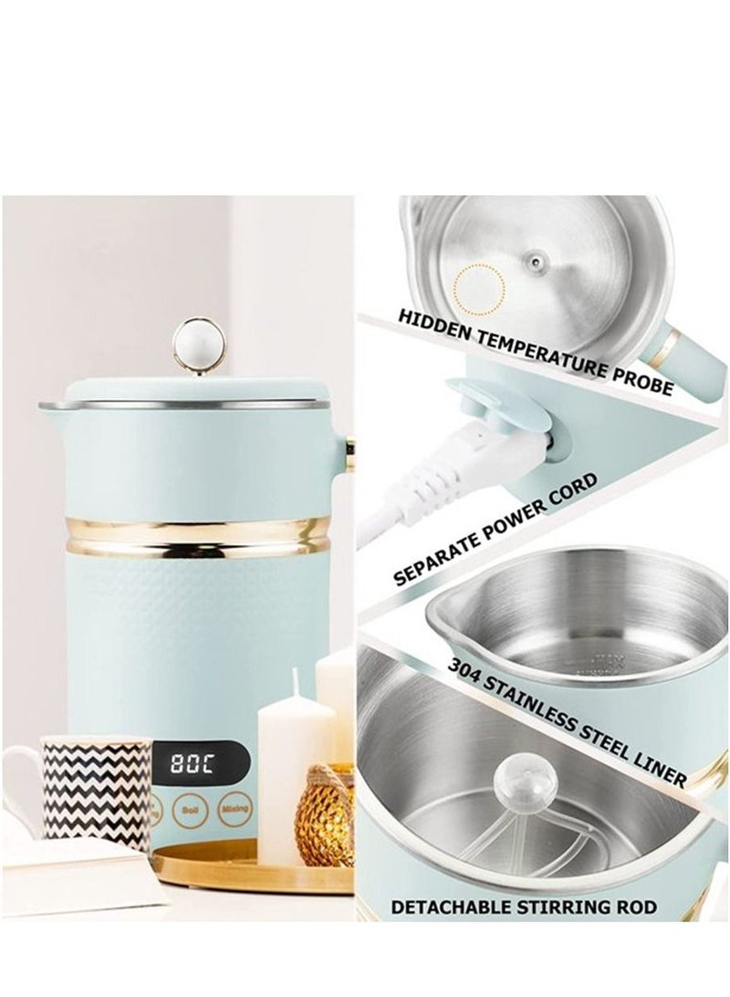 Portable Travel Tea Kettle 5 Minutes Fast Boiling, suitable for Coffee, Powder and Porridge - Image 2