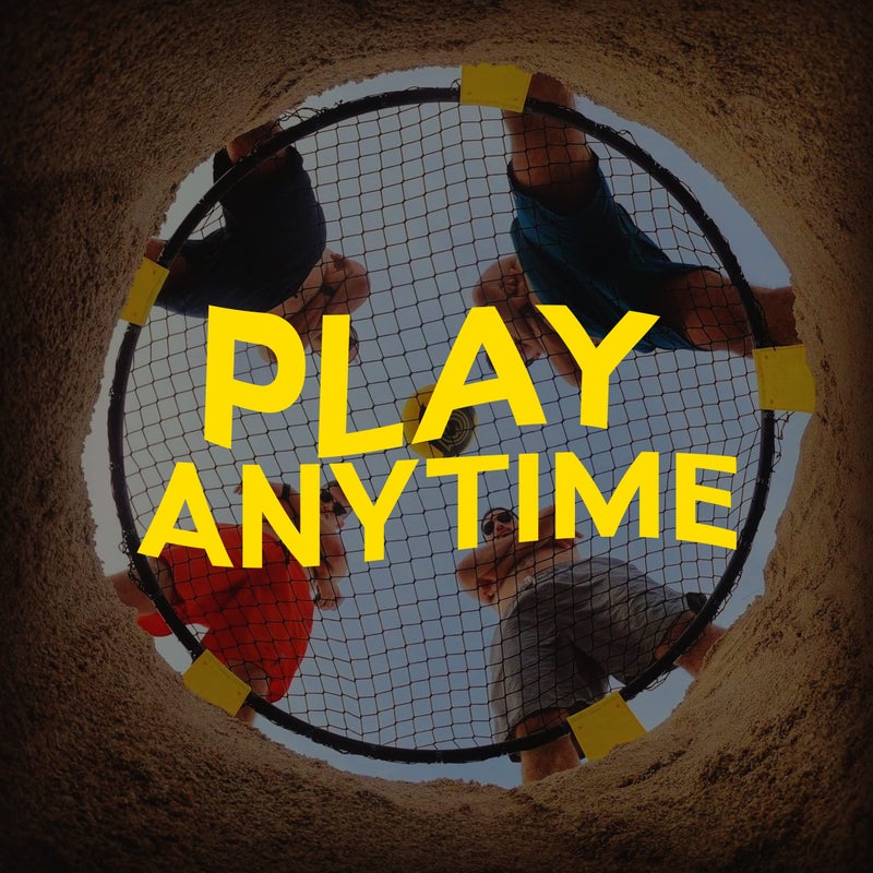Spikeball طقم سبايك بول الأحمر والأبيض والأزرق القياسي 3 كرات - Image 2