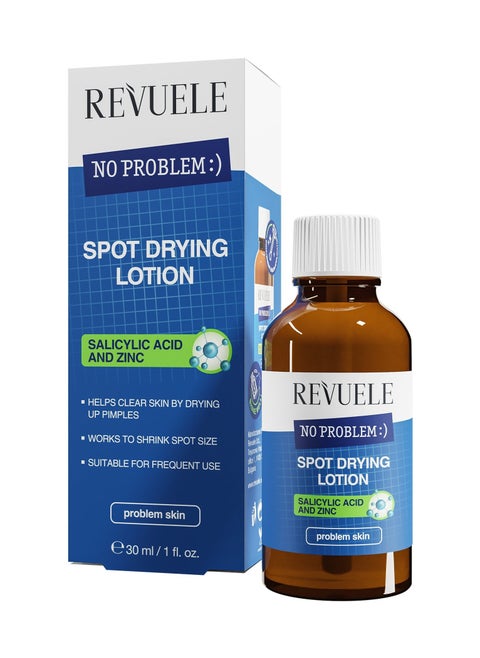 Revuele No Problem Spot Drying Lotion Salicylic Acid And Zinc