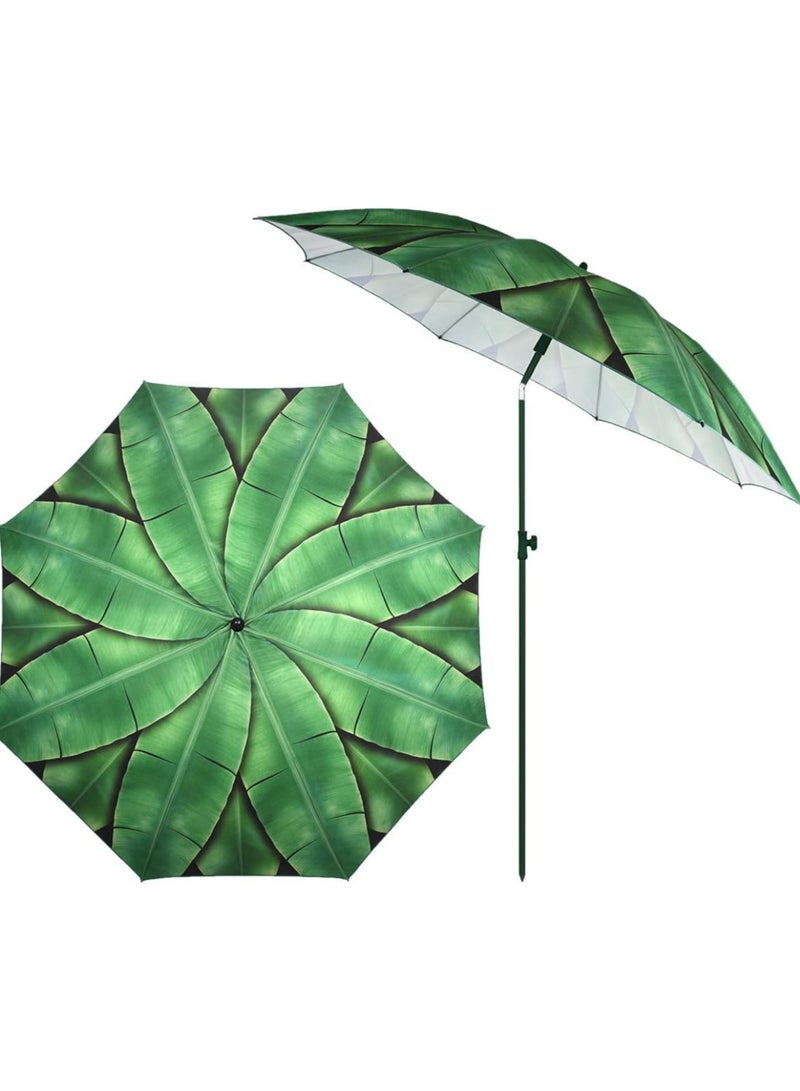 TA SPORTS Banana Leaf Beach Umbrella 200Cm - Image 1