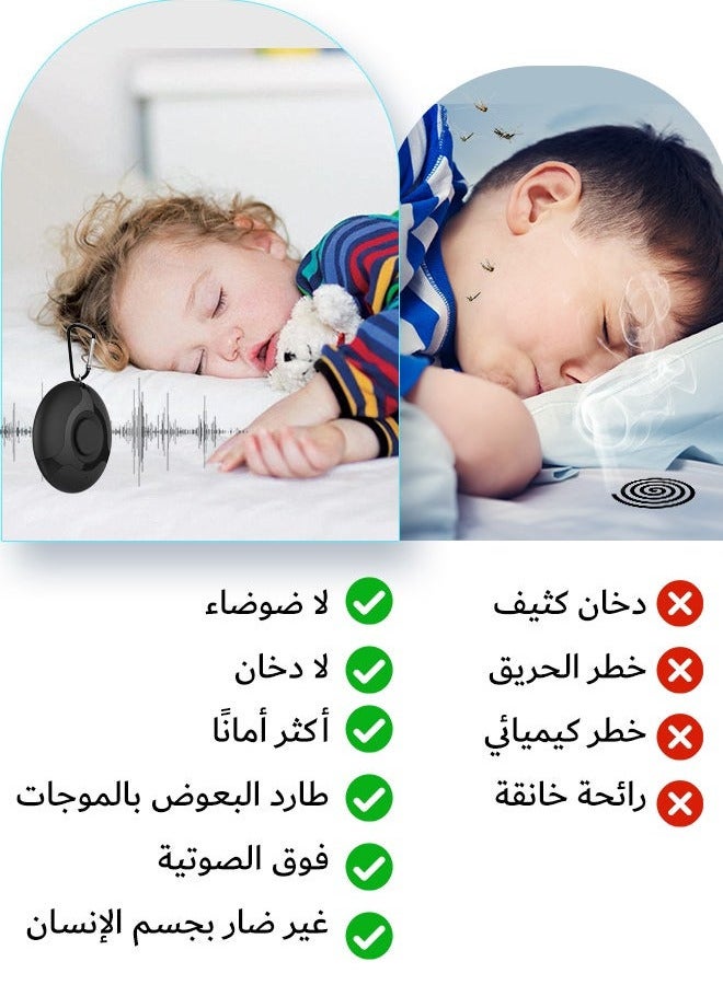 Aijmil Ultrasonic Mosquito Repeller - 10m Range & HALAL Certified | Safe for Pregnant Women & Kids | USB Powered (20-40kHz) - Image 3