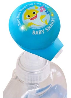 ginsey Baby Shark Musical Soap Pump Topper And Timer For Kids Hand Washing Blue 2 Pack  - Image 2