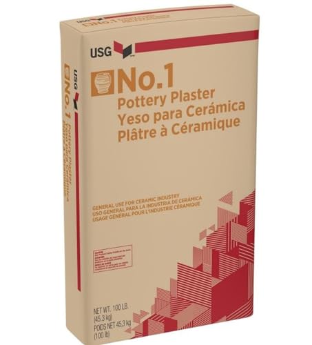 USG No.1 Pottery Plaster- 10 lbs - Instructions Included - Exclusively made for Pottery and Ceramics - Enhanced Workability with Fine Particle Size for Incredible Detail Reproductions - Image 4