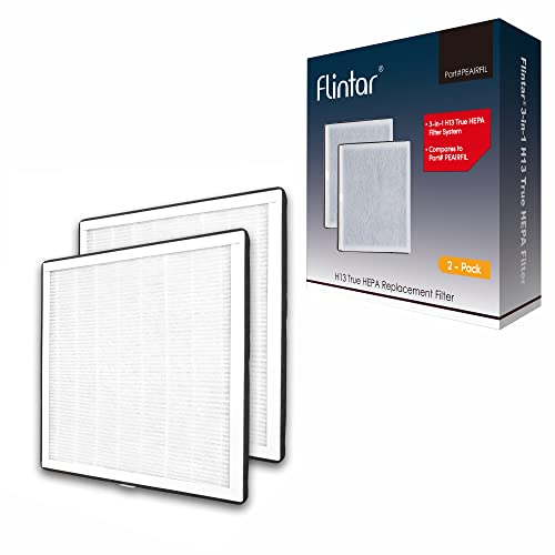 Flintar Replacement Filter, Compatible with Pure Enrichment PureZone Air Purifier PEAIRPLG, High Efficiency H13 grade 3-in-1 Filter, Part number PEAIRFIL, 2-Pack - Image 2