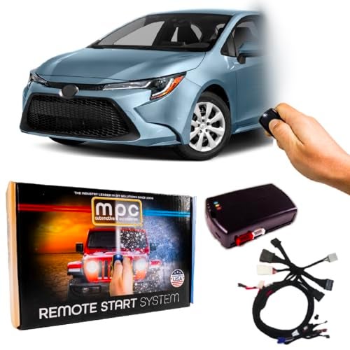 MPC Remote Start Kit Compatible with 20202022 Toyota Corolla PushtoStart Plug n Play 3X Lock to Start - Image 1