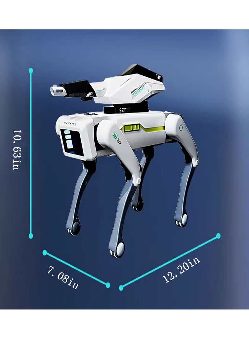 Flushrenic Robot dog, Robot toy,AI Voice Control, 30+ Actions & Water Spray Feature  Handshakes Included,Durable design suitable for children aged 3 and above, compatible with iOS/Android - Image 2