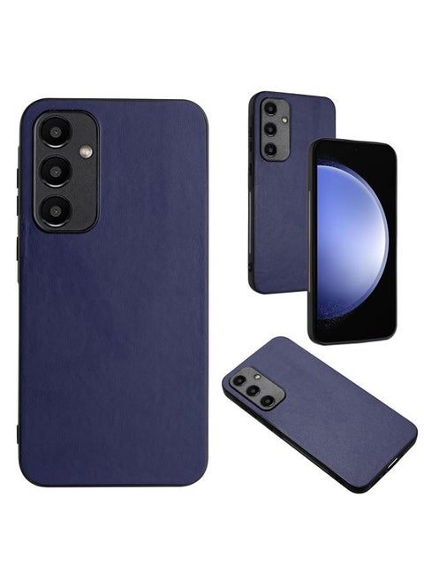 For Samsung Galaxy A55 5G R20 Leather Pattern Phone Single Case(Blue)