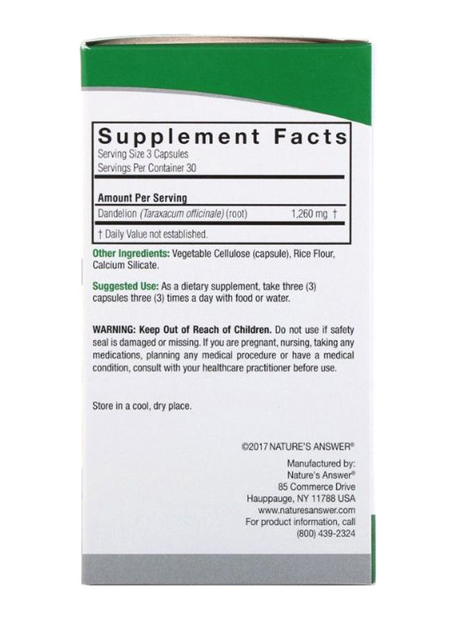 نايتشرز أنسر داندليون - 90 كبسولة نباتية - Image 2